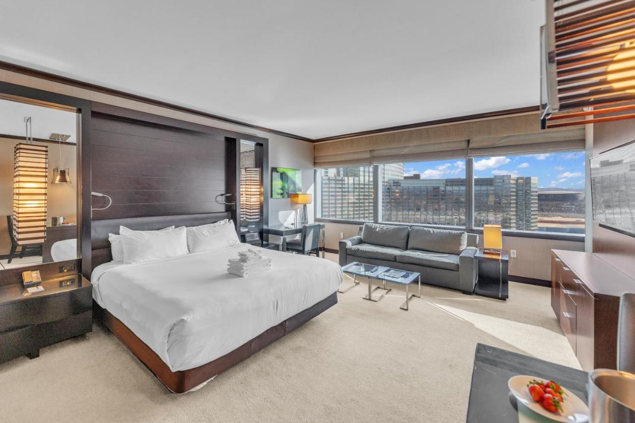 Vdara Beautiful Suite On 22Nd Flr Free Valet Parking ラスベガス エクステリア 写真