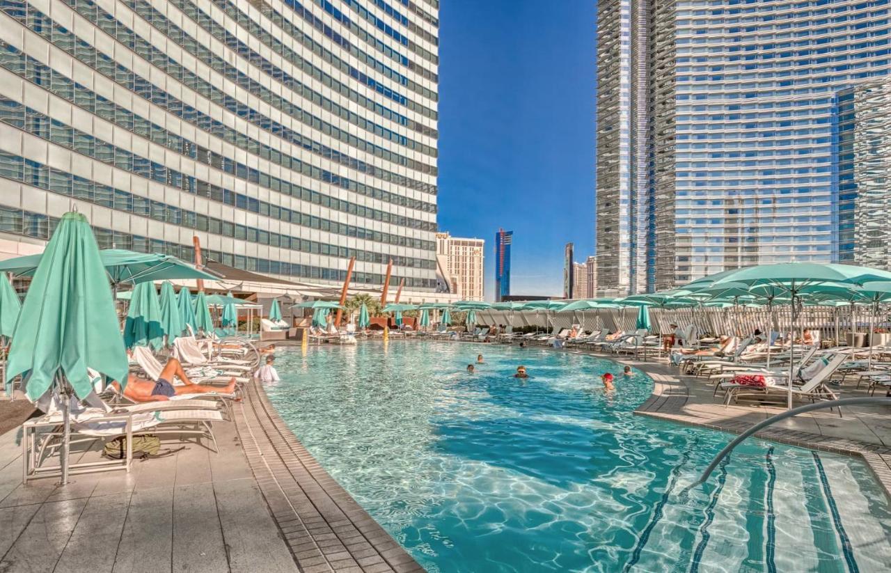 Vdara Beautiful Suite On 22Nd Flr Free Valet Parking ラスベガス エクステリア 写真