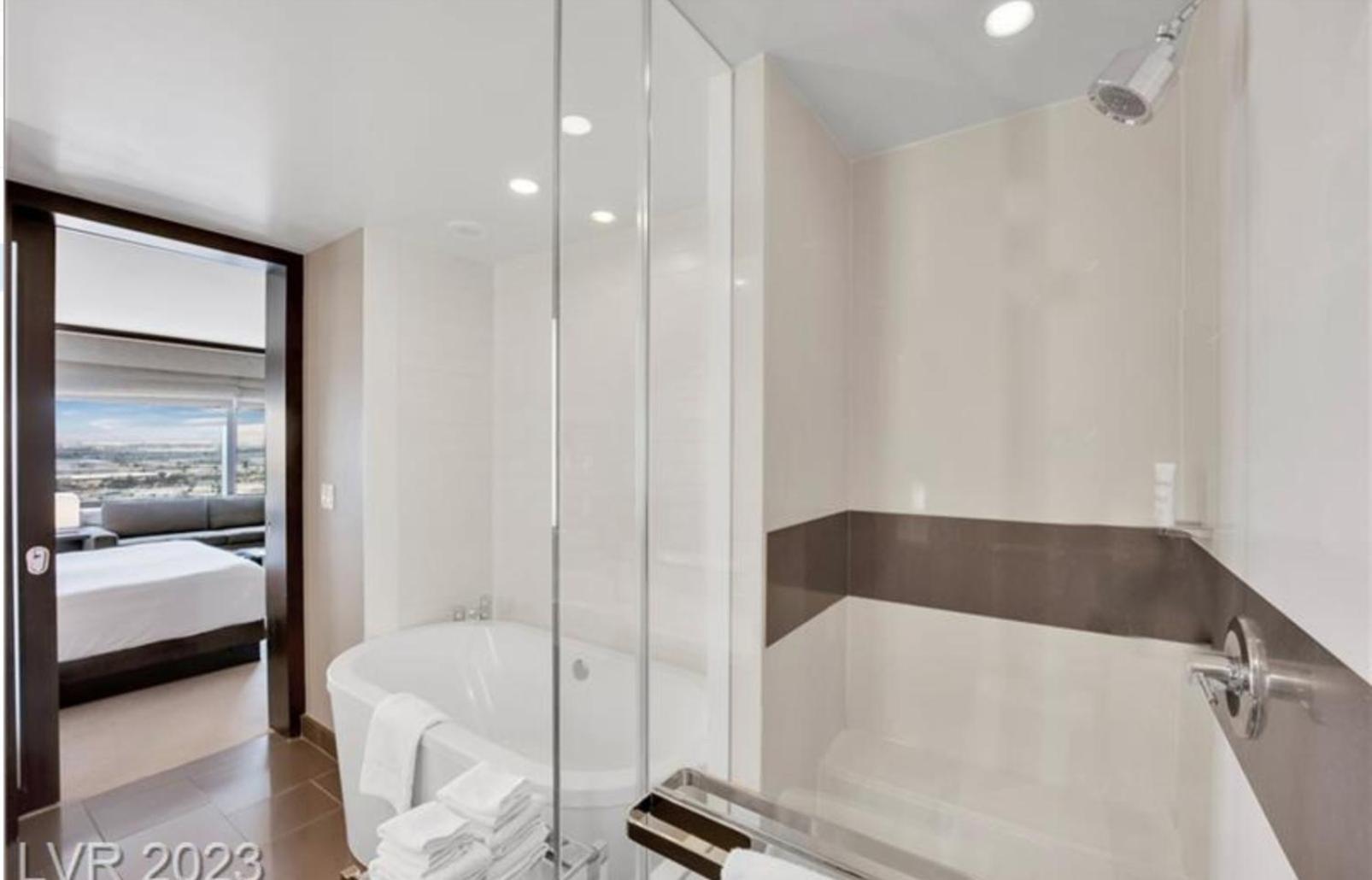 Vdara Beautiful Suite On 22Nd Flr Free Valet Parking ラスベガス エクステリア 写真